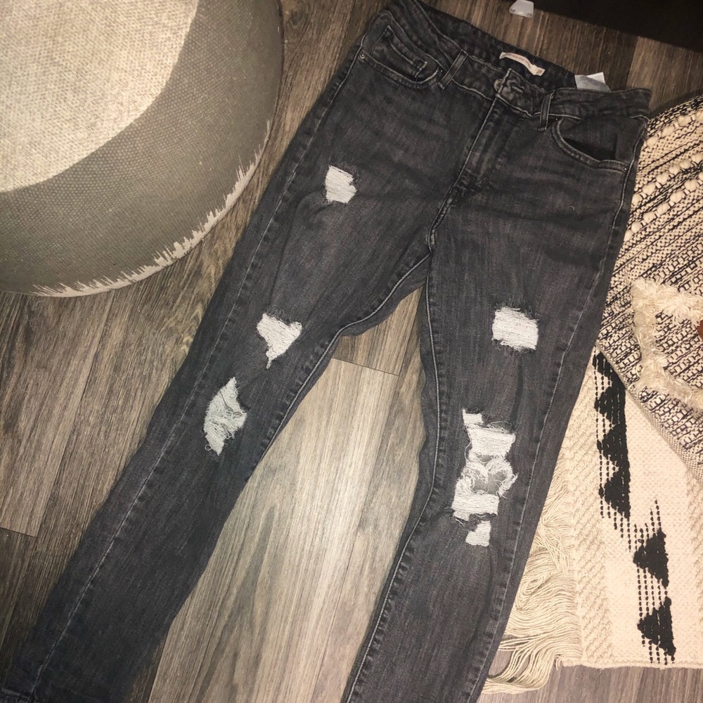 Levi 721 High Rise Skinny Jeans